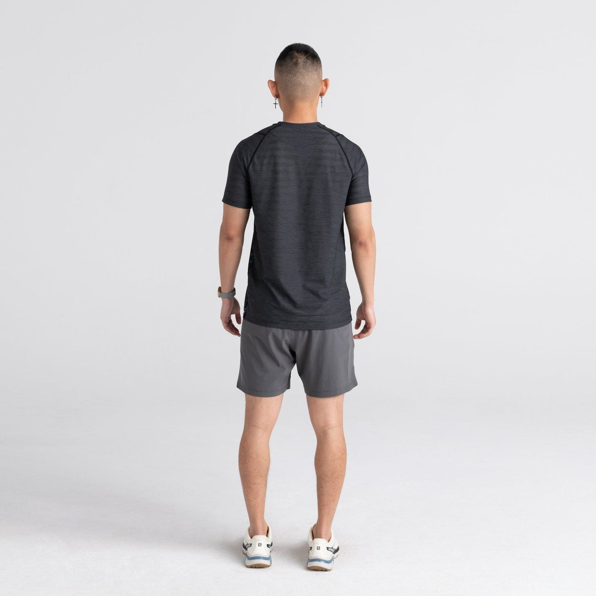 SAXX - Hot Shot Tee - Black Heather