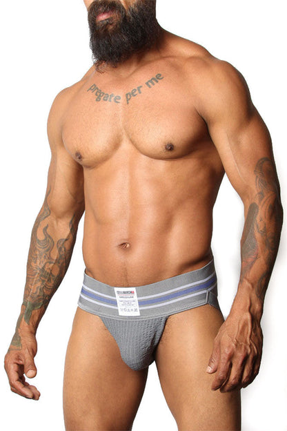 CellBlock 13 Tight End Jockstrap - Grey