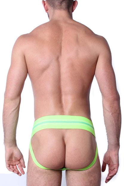 CellBlock 13 Tight End Jockstrap - Lime Green