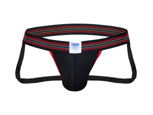 Bike Athletic Mesh Jockstrap - Black