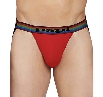 Papi - Pride Cotton Jockstrap - Red