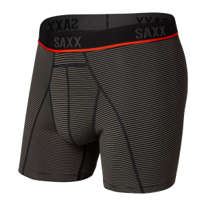 SAXX Kinetic HD - Boxer Brief - Gray Mini Stripe