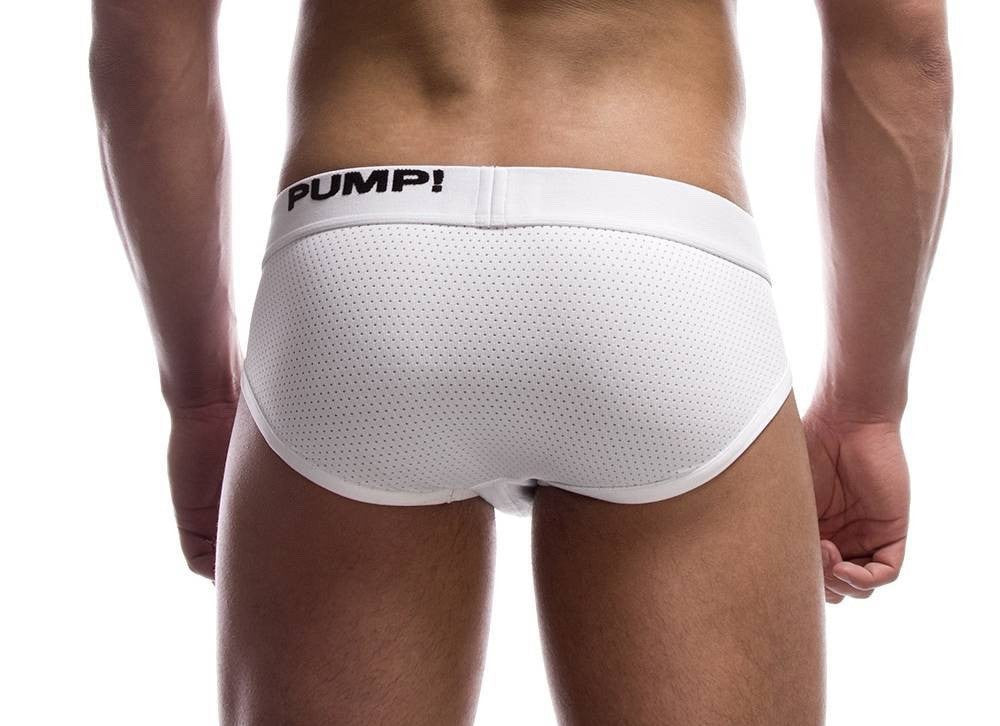 PUMP! White Classic Brief