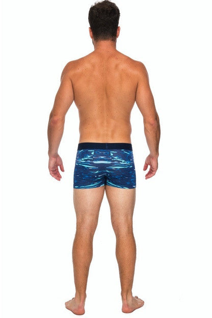 Wood Blue Liquid Trunk