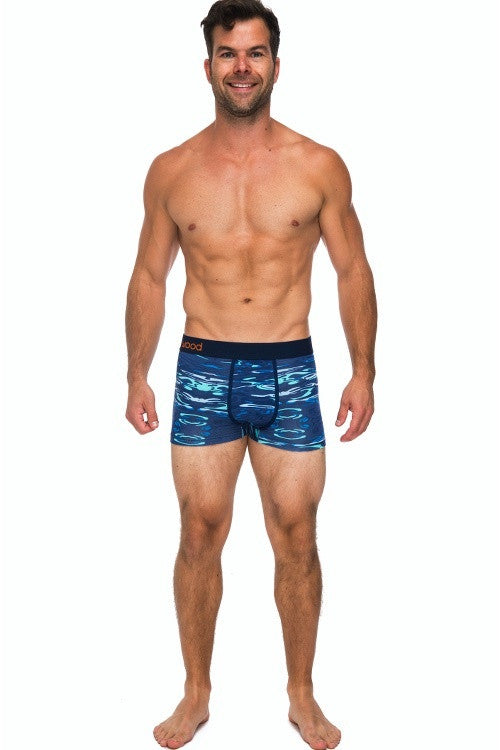 Wood Blue Liquid Trunk