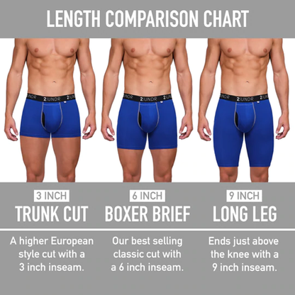 2UNDR - Swing Shift Solid Boxer Brief - Dark Green