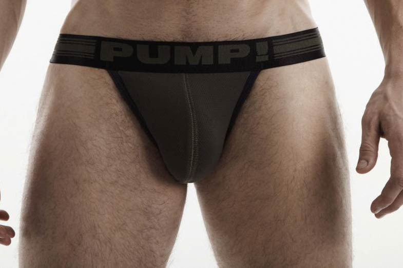 PUMP! - Free-Fit Jockstrap - Military Green