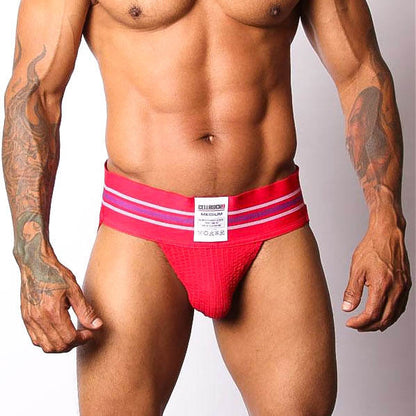 CellBlock 13 Tight End Jockstrap - Red