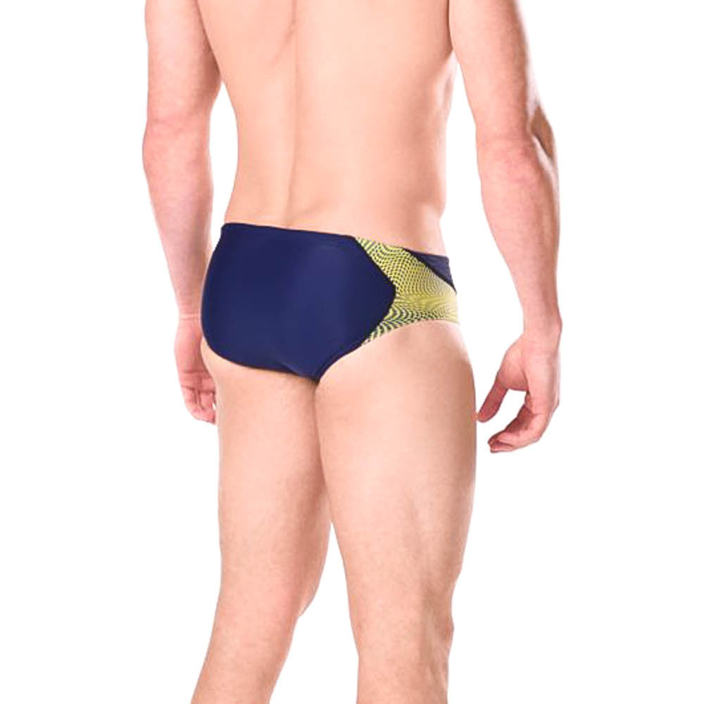 Speedo Hydro Amp Powerflex Eco Brief - Navy/Gold
