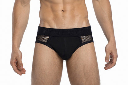 PUMP! - Switch Mesh Brief - Black