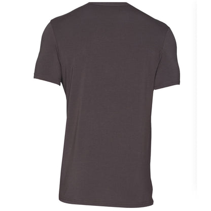 Wood - Crew Neck Tee Shirt - Walnut