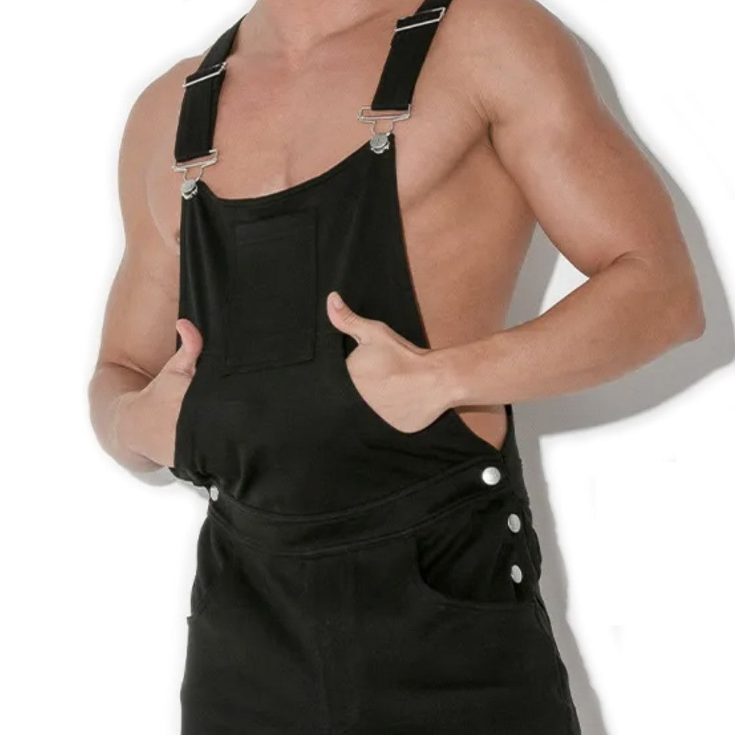 Code 22 - Overall Shorts - Black
