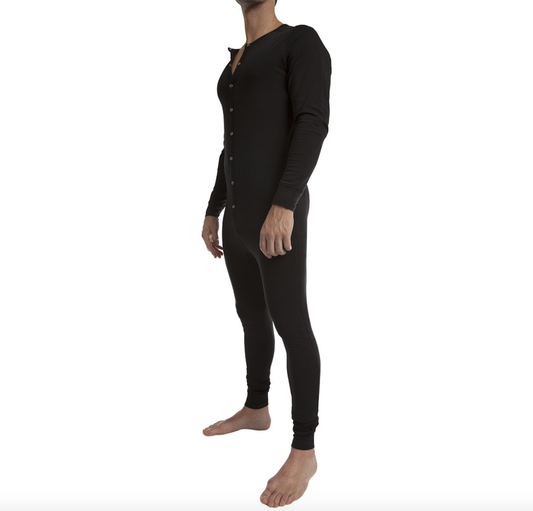 Jack Adams LumberJACK Union Suit - Black