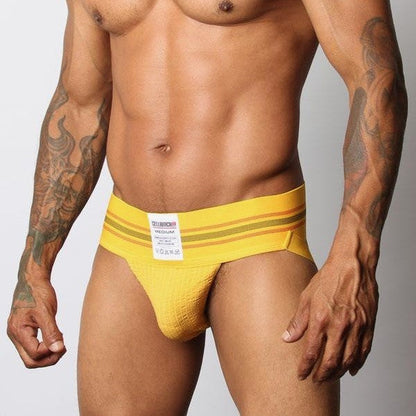 CellBlock 13 Tight End Jockstrap - Yellow