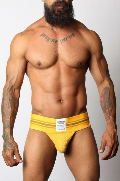 CellBlock 13 Tight End Jockstrap - Yellow