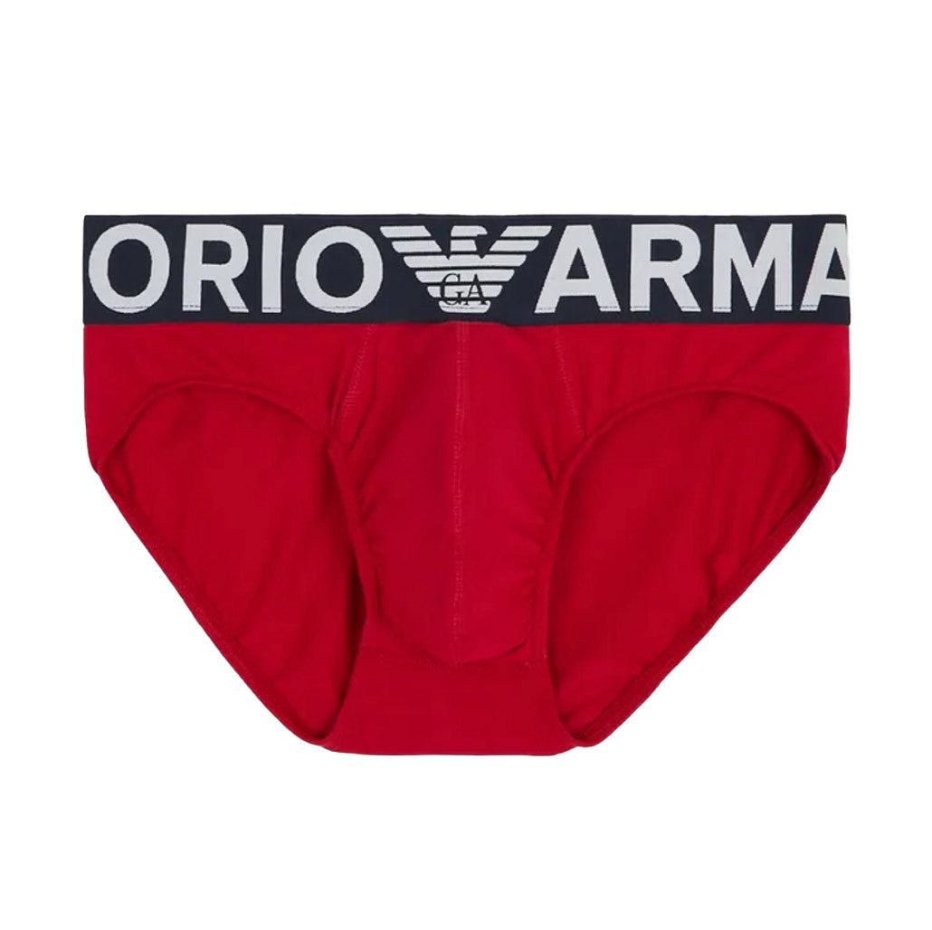 Giorgio Armani Emporio Armani - Mega Logo Brief - Cherry