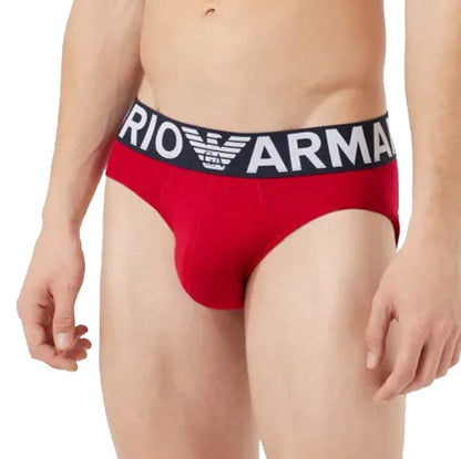 Giorgio Armani Emporio Armani - Mega Logo Brief - Cherry