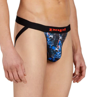 Papi - MIcrofiber Jockstrap - Red Statue