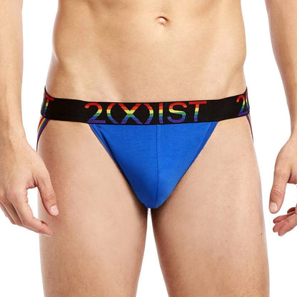 2(x)ist - (X) Sport Pride Jockstrap - 3-Pack - Pink/White/Blue
