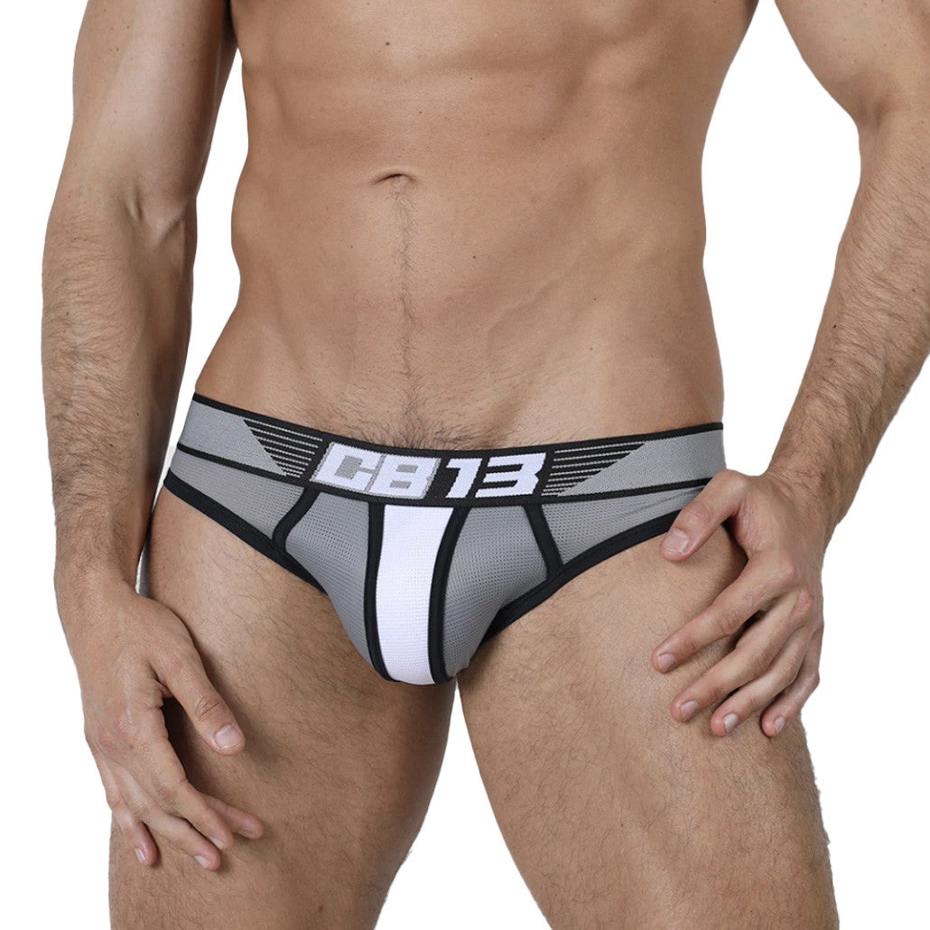 CellBlock 13 - Marathon Low Rise Brief - Grey