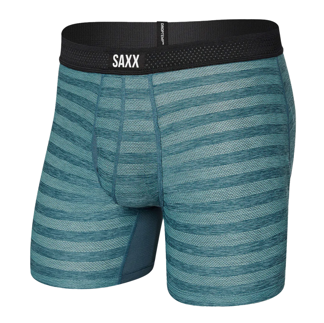 SAXX - Hot Shot Cooling Mesh Boxer Brief - Teal Heather