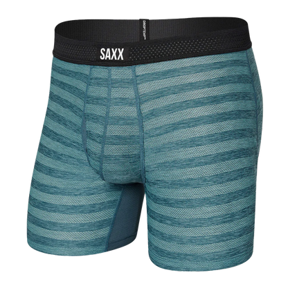 SAXX - Hot Shot Cooling Mesh Boxer Brief - Teal Heather