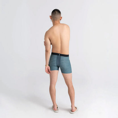 SAXX - Hot Shot Cooling Mesh Boxer Brief - Teal Heather
