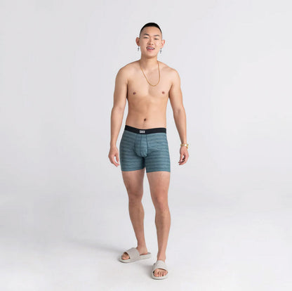 SAXX - Hot Shot Cooling Mesh Boxer Brief - Teal Heather