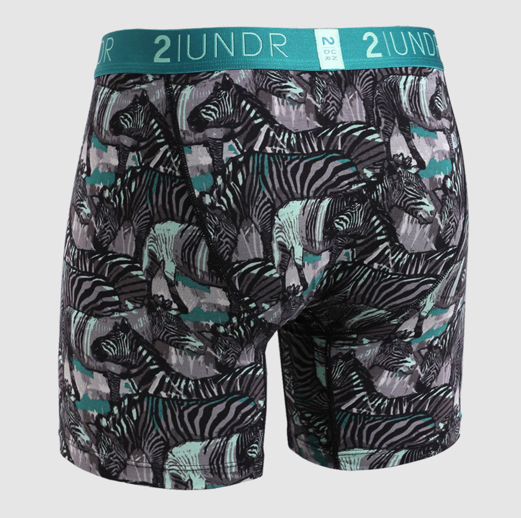 2UNDR - Swing Shift Boxer Brief - Zebras