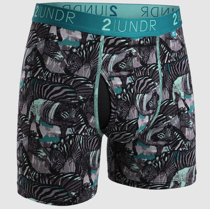 2UNDR - Swing Shift Boxer Brief - Zebras