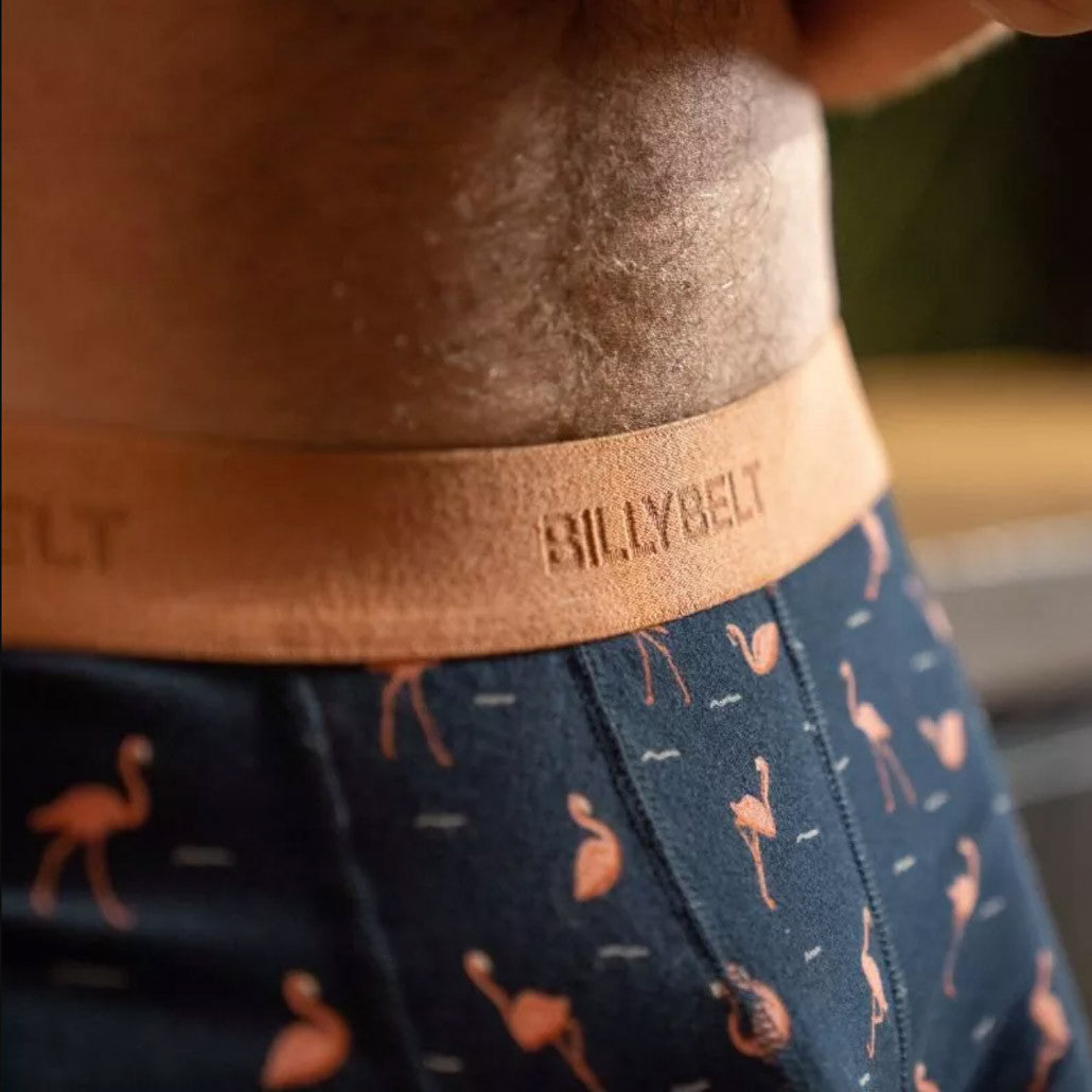Billybelt - Organic Cotton Boxer Brief - Flamingo