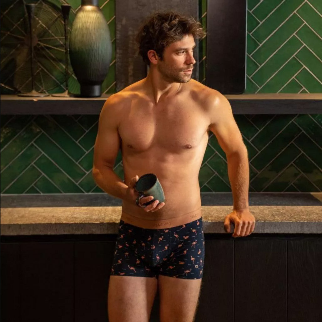 Billybelt - Organic Cotton Boxer Brief - Flamingo