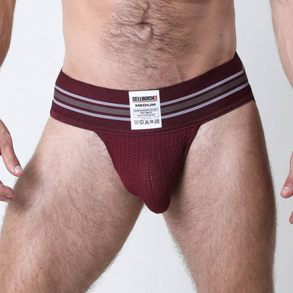 Cellblock 13 - Tight End Jockstrap - Burgundy