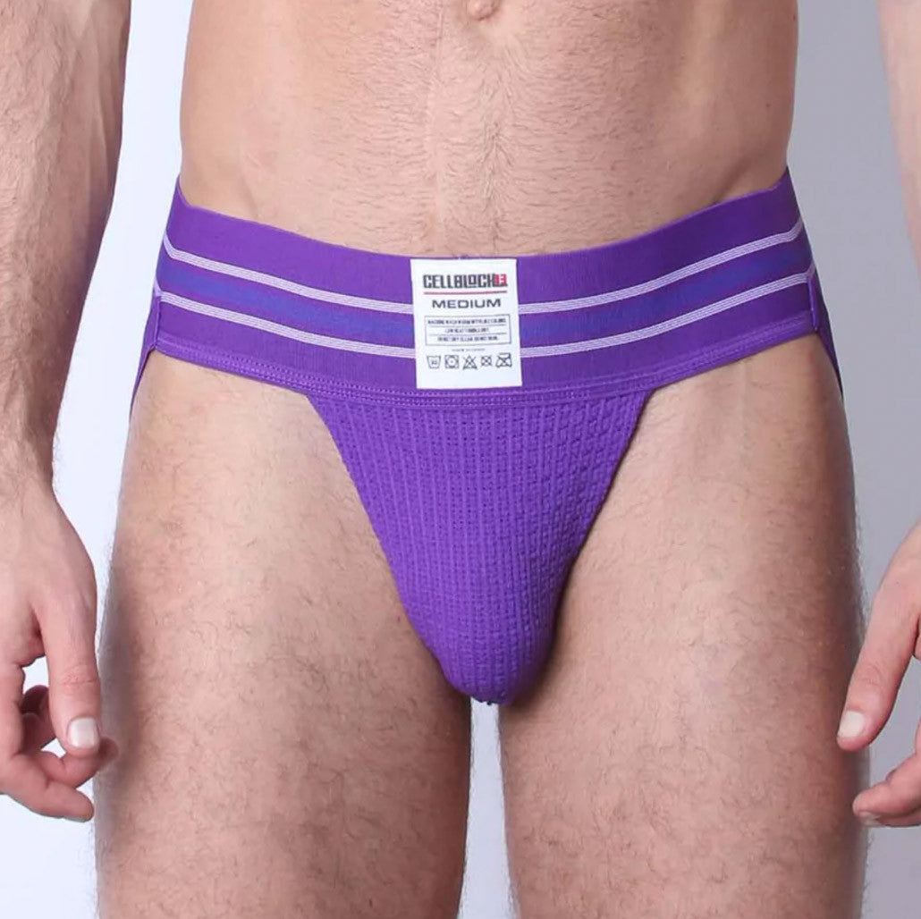 Cellblock 13 - Tight End Jockstrap - Purple