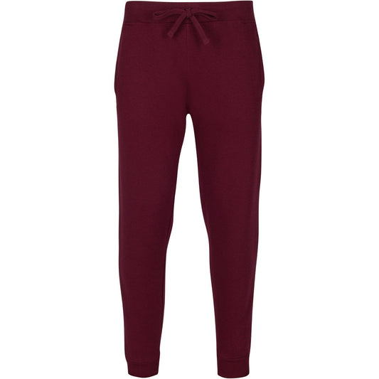 Three Layer - Fleece Joggers - Burgundy