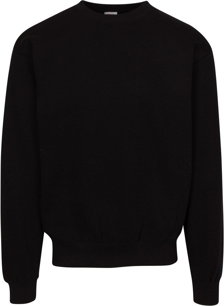 Three Layer - Pullover Crewneck Sweatshirt - Black
