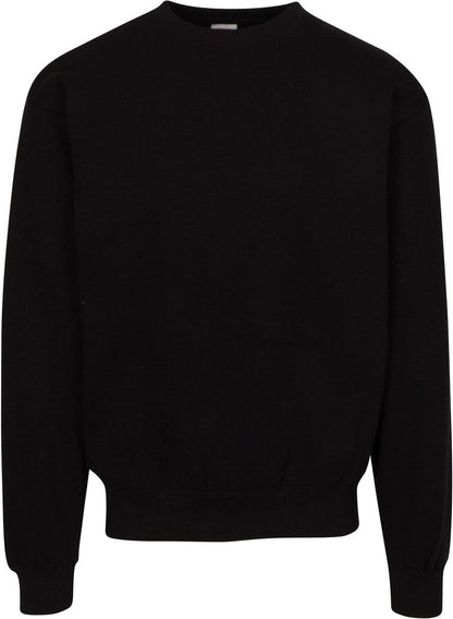 Three Layer - Pullover Crewneck Sweatshirt - Black
