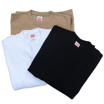 Three Layer - Pullover Crewneck Sweatshirt - Black