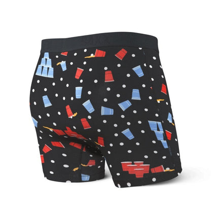 SAXX Vibe Black Beer Champs Boxer Brief