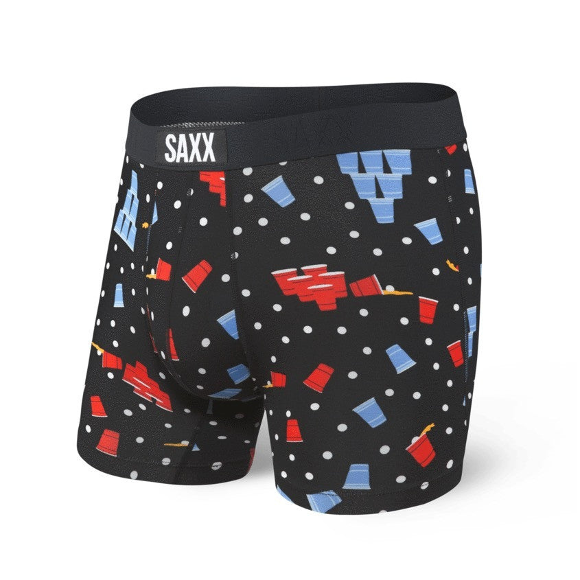 SAXX Vibe Black Beer Champs Boxer Brief