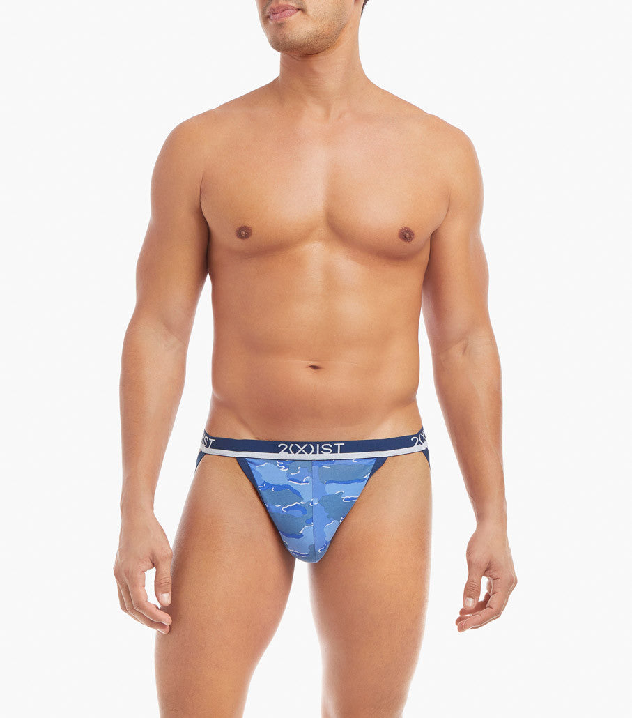 2(x)ist - Cotton Stretch Jockstrap 4-Pack - Multicolor