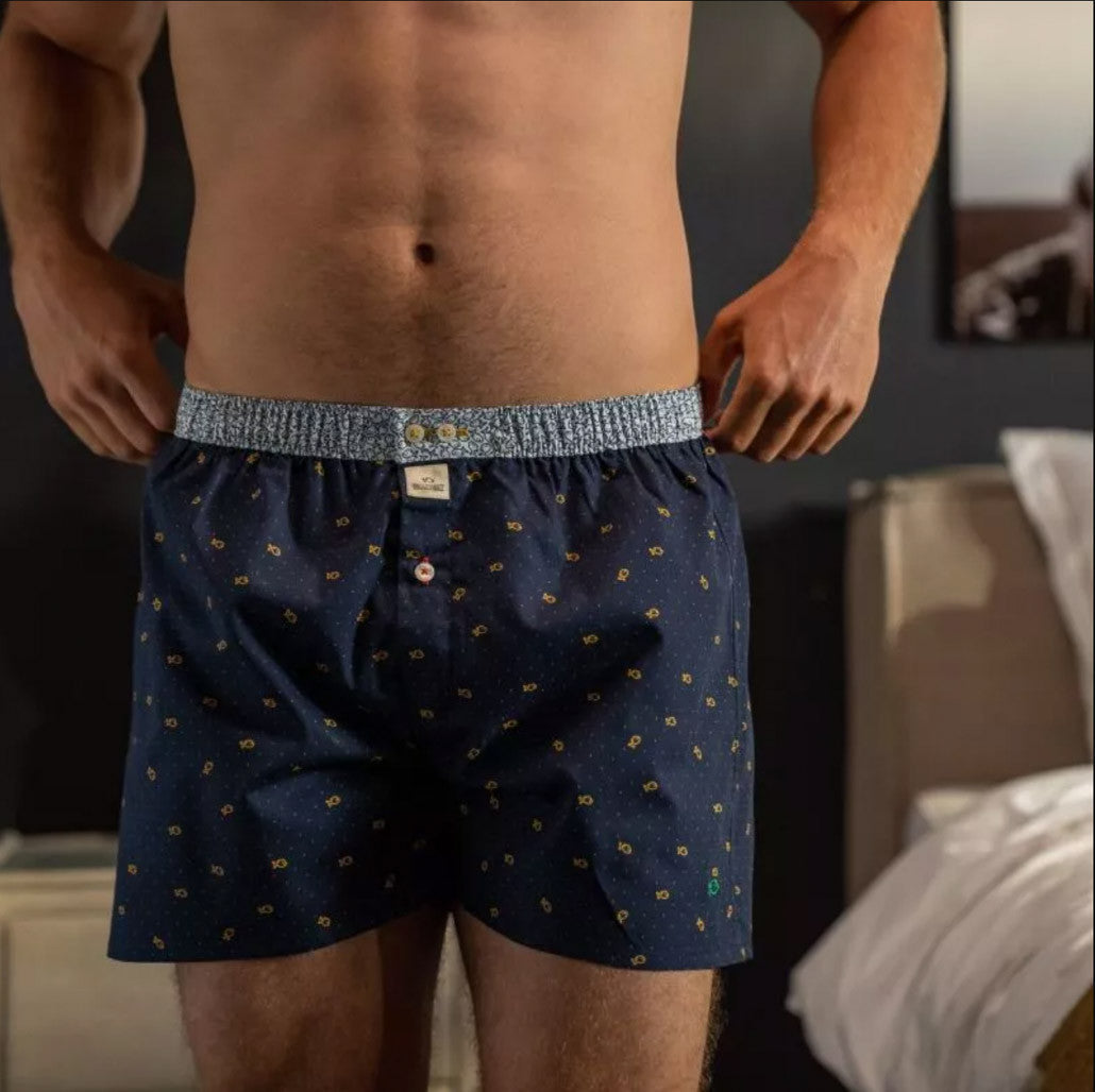 Billybelt - Woven Organic Boxers - Piranha