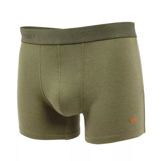 Billybelt - Organic Boxer Briefs - Mottled Khaki