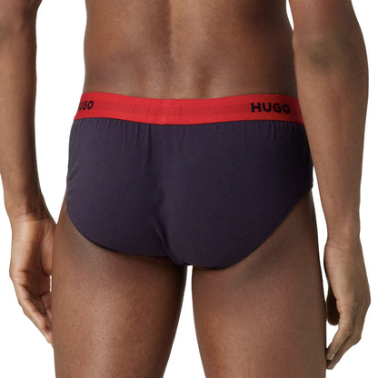 Hugo Boss - Cotton Stretch Hip Briefs - 3-Pack