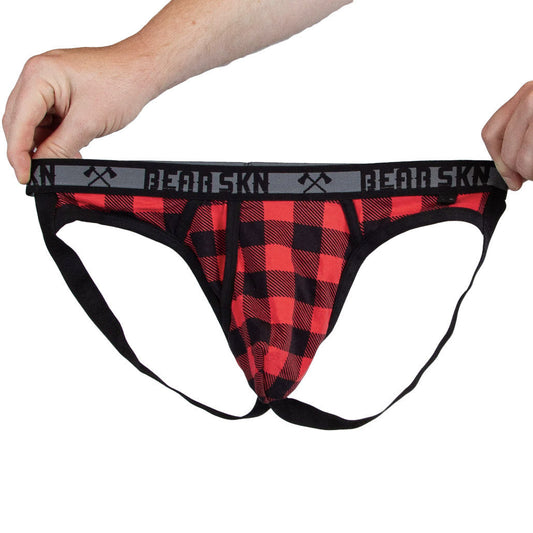BEAR SKN - Backwoods Jockstrap - Red
