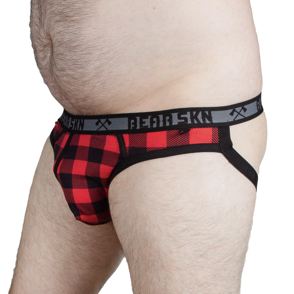 BEAR SKN - Backwoods Jockstrap - Red