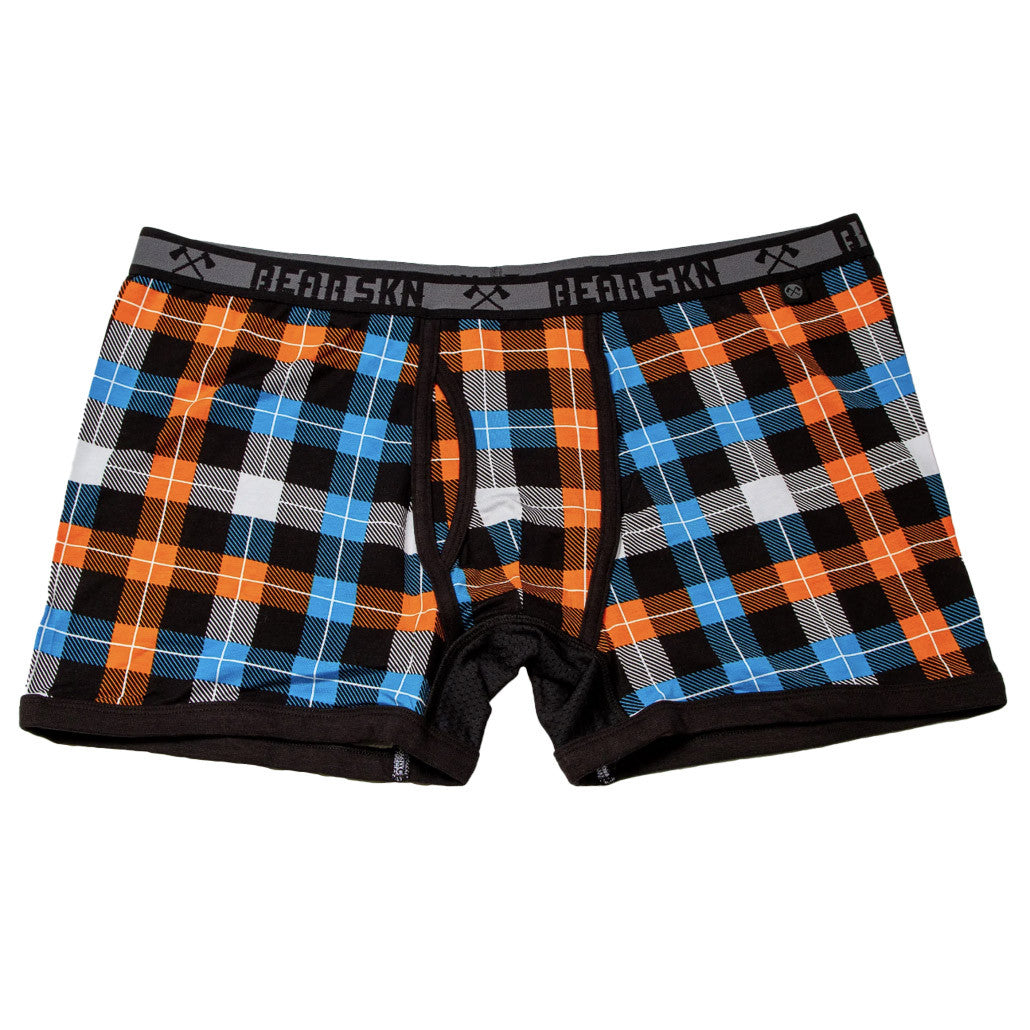 BEAR SKN - Bamboo Boxer Brief - Autumn Backwoods