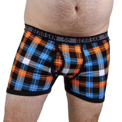 BEAR SKN - Bamboo Boxer Brief - Autumn Backwoods