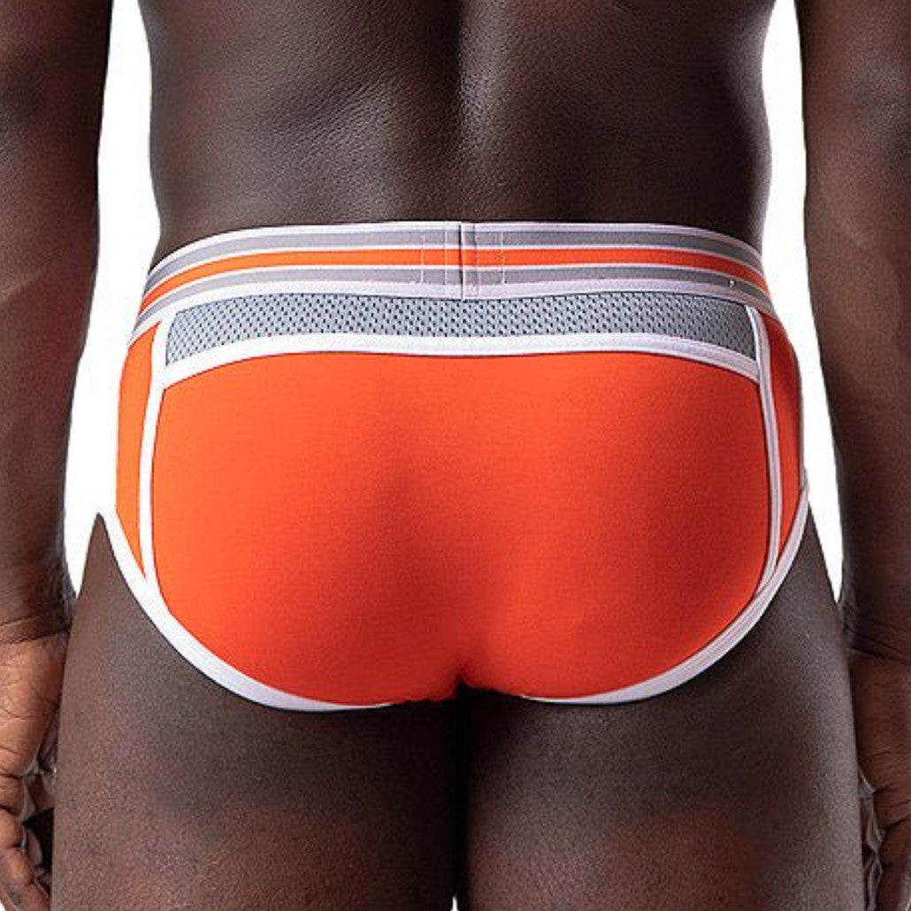 Nasty Pig - Xposed Classic Brief - Orange/Grey