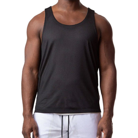 Nasty Pig - Revers Reversible Tank Top - Heather Grey/Black